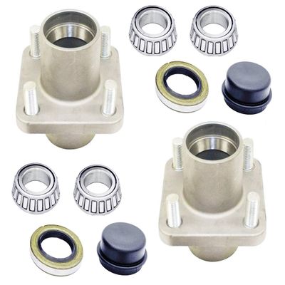 A.A Front Wheel Hub Assembly Compatible On EZGO 1976-2001 Golf Cart 19932-G1 (2 Pack)