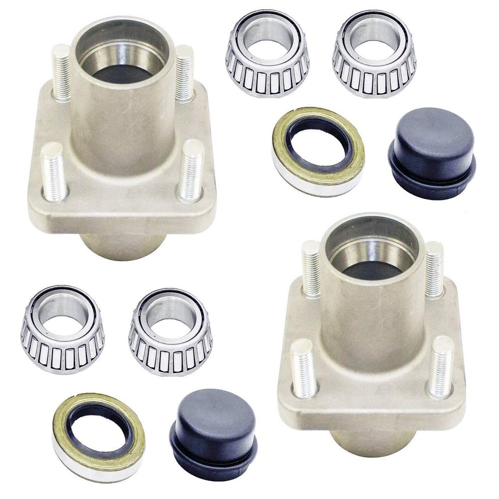 A.A Front Wheel Hub Assembly Compatible On EZGO 1976-2001 Golf Cart 19932-G1 (2 Pack)