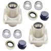 A.A Front Wheel Hub Assembly Compatible On EZGO 1976-2001 Golf Cart 19932-G1 (2 Pack) view 1