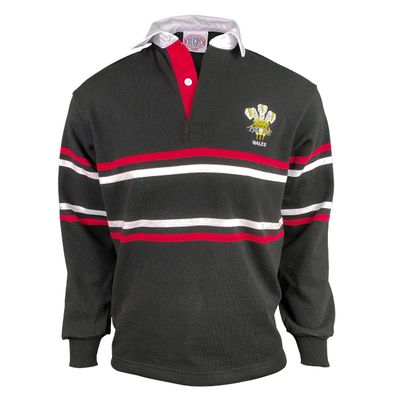 Wales Split Stripe Rugby Jersey (3X-Large)