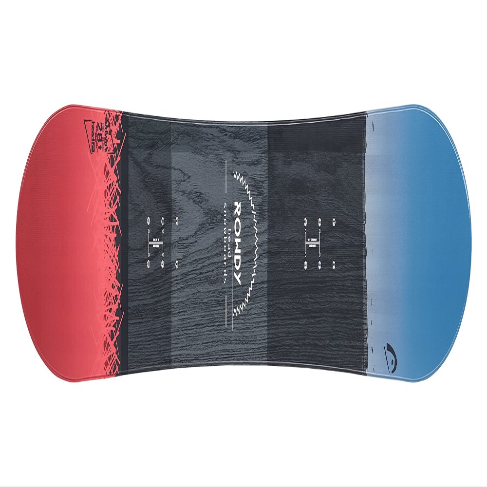 HEAD Junior Rowdy Beginner-Level All-Mountain Average Weight Classic Freeride Snowboard, 118