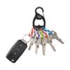 Nite Ize KeyRack and S-Biner - Stainless Steel Key Holder for Car, House & Other Keys - Key Chain with 6 Colorful S-Biners - Hiking Gear & Essentials - Black view 4