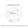 NRC&XRC Stainless Steel 316 Marine Boat Inspection Hatch Deck Plate Size 3in W/Screws view 2