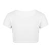 VernLan Big Girls Cap Sleeve Athletic Shirts Crop Tops for Active/Sports/Gymnastics/Dance wear Tank Top T Shirt Ivory 14 view 1