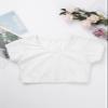VernLan Big Girls Cap Sleeve Athletic Shirts Crop Tops for Active/Sports/Gymnastics/Dance wear Tank Top T Shirt Ivory 14 view 3