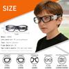 ''N/A'' SooGree kids Basketball Soccer Football Sports Training Glasses Protective Eyewear Goggles Anti Fog Lens for Boys Girls Youth Safety Glasses Age 7-12 view 4