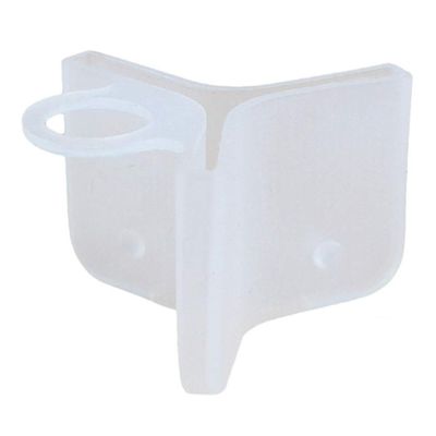 100 Pieces Fishing Hook Bonnets Fishing Treble Hooks Protector Fishing Hook Safety Cover Treble Hook Safety Holder Covers Fishing Treble Hook Cover Hook Safety Cap Protector(5 Sizes, White)