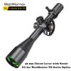 WestHunter Optics 46 mm Riflescope Switchview Throw Levers | with Notch, 5 Colors/Pack view 4