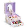RR ROUND RICH DESIGN Kids Musical Jewelry Box for Girls Purple view 3