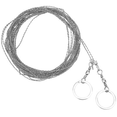 Pocket Chainsaw, Portable Manual 10m Stainless Steel Wire Saw for Outoor Camping Cutting Tree Limbs