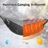 AYAMAYA Single & Double Hammock Underquilt Full Length Big Size Under Quilts for Hammocks, Camping Backpacking Essential, Winter Cold Weather Warm UQ Blanket Bottom Insulation view 2