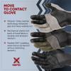 Vertx Tactical Gloves, Breathable Gloves, Hunting Survival Outdoor Gear, Touch Screen Compatible, Leather Palm, Ranger Green - Small view 4
