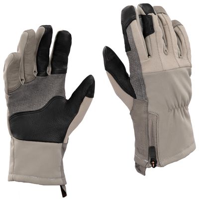 Vertx Crisp Action Mens Tactical Gloves, Water Resistant Breathable Gloves for Hunting Survival Outdoor Gear, Touch Screen Compatible, Urban Grey, Small