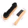 Pwshymi 2pcs Billiard Table Brush Cleaner Kit Wooden Billiards Pool Table and Rail Brush Set Rail Wood Handle Snooker Brushes Cleaningbrush view 2