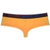 OROCOJUCO Sexy Men's Cheeky Briefs Boxers Thong Brazilian Bikini Shorts Underwear 1/2 Rear Coverage Boxers Trunks Yellow XL view 3