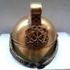 Antique Medieval Vintage Fireman Firefighter Standard Brown Helmet Replica view 3