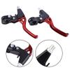 Pwshymi Brake Handle Brake Lever Road Brake Clutch Levers Handlebar 4 Colors (Red) Hardwarehandle view 3