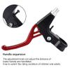 Pwshymi Brake Handle Brake Lever Road Brake Clutch Levers Handlebar 4 Colors (Red) Hardwarehandle view 4