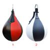 CALIDAKA Speed Punching Ball, Hanging Boxing Speed Bag, PU Leather Muay Striking Bag for Gym MMA Sports view 2