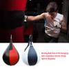CALIDAKA Speed Punching Ball, Hanging Boxing Speed Bag, PU Leather Muay Striking Bag for Gym MMA Sports view 4