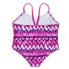 Kaerm Kids Girls One-Piece Spaghetti Straps Monokini Floral Print V Neck Beach Bikini Swimwear Bathing Suits Rose_Red 3-4 Years view 4