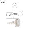 10L0L 4 Pack Ignition Keys for Yamaha G14 G16 G19 G20 G21 G22 G29 Drive Electric Golf Cart, Replace OEM JU2-H2511-00 view 4