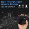 Digital Real Night Vision Monocular Goggle, Infrared Binocular for Hunting, Surveillance, Spotting and Spy, 4X Digital Zoom and Take HD Photo & 960P Video from 200m in Total Darkness view 2