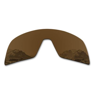 Puzzley Mirror Polarized Replacement Lenses for Oakley Sutro OO9406 Sunglasses - Antique Bronze Mirror Polarized