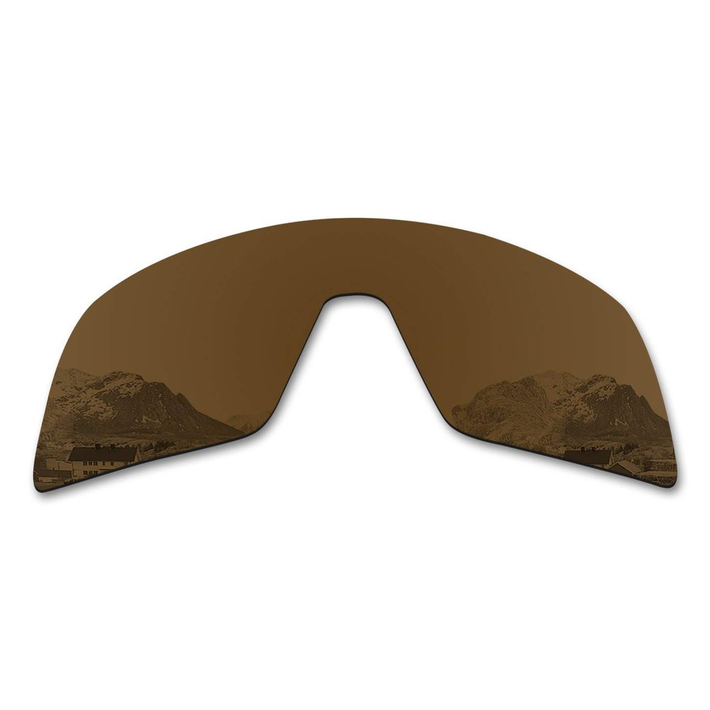 Puzzley Mirror Polarized Replacement Lenses for Oakley Sutro OO9406 Sunglasses - Antique Bronze Mirror Polarized