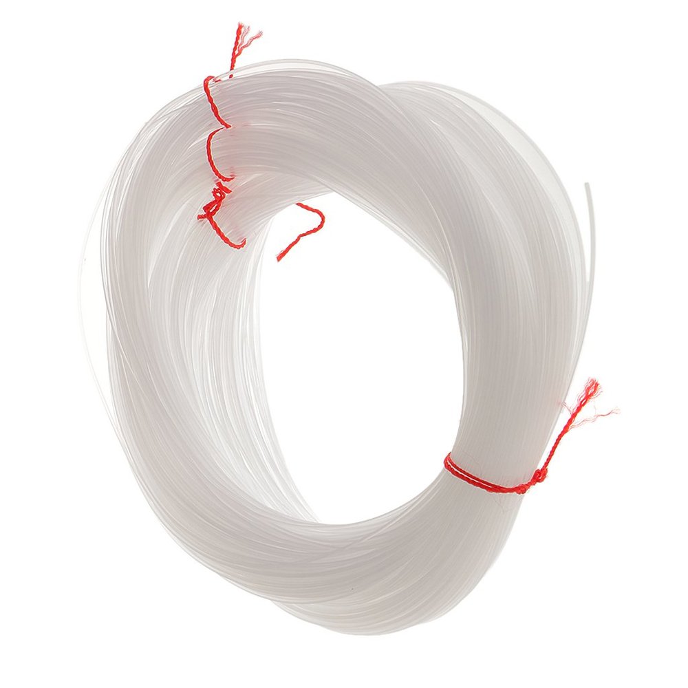 1mm Diameter 100 Meter Clear Monofilament Nylon String Fishing Line Thread