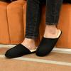 Mens-Memory-Foam-Slip-On-House-Slippers Closed Toe Scuff Indoor Home Slipper For Men Comfy Cozy Soft Non-Slip Bedroom Slippers Houseshoes view 2