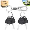 10L0L 4 Pack Golf Cart Keys for Club Car DS 1982-up, Club Car Precedent 2004-up, Replace OEM 1012505 view 1