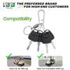 10L0L 4 Pack Golf Cart Keys for Club Car DS 1982-up, Club Car Precedent 2004-up, Replace OEM 1012505 view 2