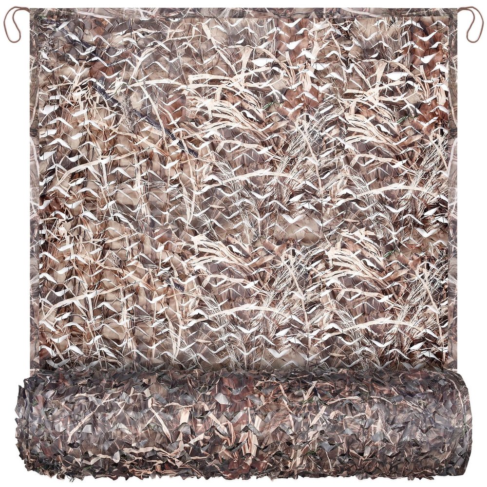 iunio Camo Netting Camouflage Netting, 10ft10ft, 10x20ft, 20ft20ft, Mesh Backing Oxford Fabric Camo Net Military Surplus, Hunting Blind for Deer Stand, Party Decorations, Photograph and Car Cover