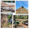 iunio Camo Netting Camouflage Netting, 10ft10ft, 10x20ft, 20ft20ft, Mesh Backing Oxford Fabric Camo Net Military Surplus, Hunting Blind for Deer Stand, Party Decorations, Photograph and Car Cover view 3