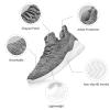Athletic Walking Shoes for Men- Slip On Sneakers Non Slip Lightweight Breathable Mesh for Indoor Outdoor Gym Travel Work Casual Tennis Running Shoes Mix Grey 7.5 view 2