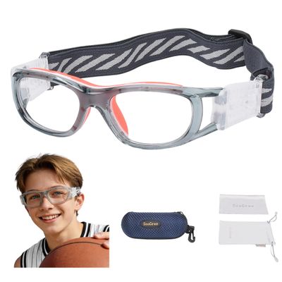 ''N/A'' SooGree kids Basketball Soccer Football Sports Training Glasses Protective Eyewear Goggles Anti Fog Lens for Boys Girls Youth Safety Glasses Age 7-12