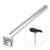 Seat Post, Adjustable Seatpost, 25.4*300mm Alluminium Alloy Cycling Seat Post for Most Mountain Road MTN BMX(Silver) view 4