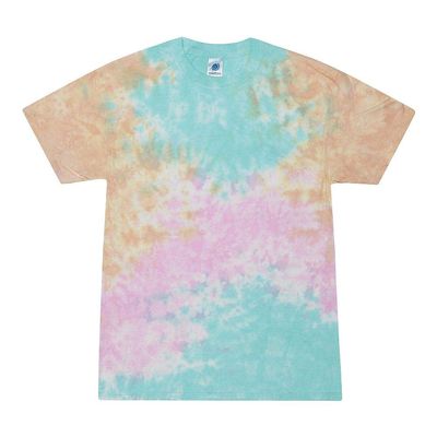 Tie-Dye Adult 5.4 oz. 100% Cotton T-Shirt 2XL Snow Cone