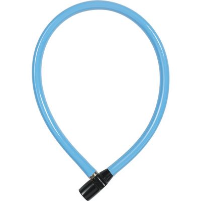 ABUS 3406K Cable Lock, Steel Cable with Plastic Coating, Bike Lock, ABUS Security Level 1, Black
