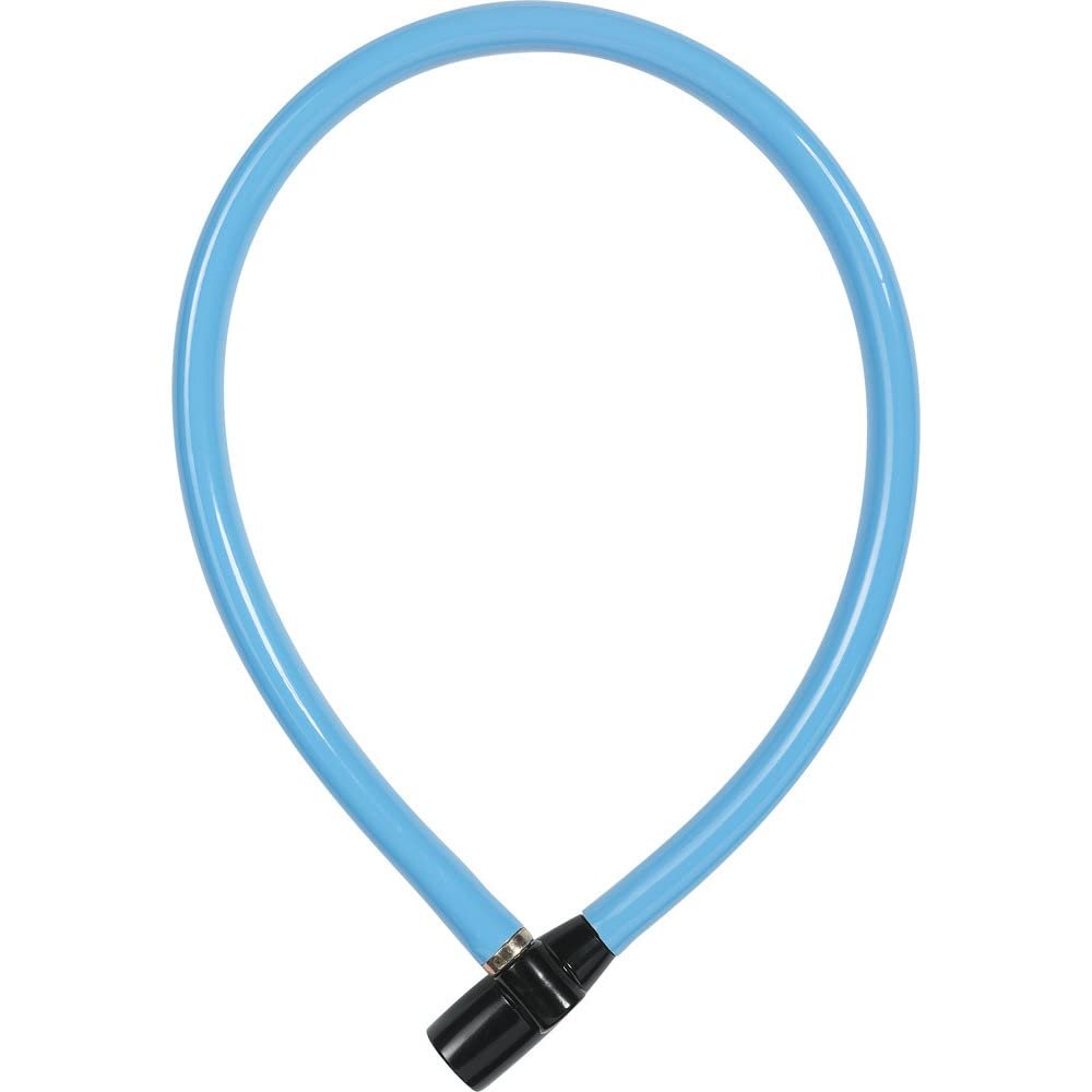 ABUS 3406K Cable Lock, Steel Cable with Plastic Coating, Bike Lock, ABUS Security Level 1, Black