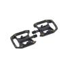 BBB Cycling Trail Bike Dual Function Pedals with Cleats SPD & Flat 9/16" Durable Aluminium Anti-Slip Adjustable Tension for MTB Urban Electric Bike DualChoice Trail BPD-62,Matt Black view 2