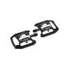 BBB Cycling Trail Bike Dual Function Pedals with Cleats SPD & Flat 9/16" Durable Aluminium Anti-Slip Adjustable Tension for MTB Urban Electric Bike DualChoice Trail BPD-62,Matt Black view 3