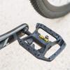 BBB Cycling Trail Bike Dual Function Pedals with Cleats SPD & Flat 9/16" Durable Aluminium Anti-Slip Adjustable Tension for MTB Urban Electric Bike DualChoice Trail BPD-62,Matt Black view 4