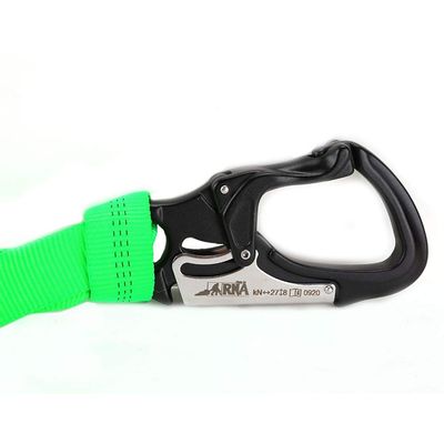 Rock-N-Arbor RNA Squatch Draw Speed Line Slings, 1-Inch Nylon Speed Line with Double-Action Snap Hook, Arborist and Rigging Gear, 26 inches, Single, Green