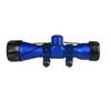TWP Anodized Blue Finish 4x32 Compact Hunting Scope, Mil-dot Reticle, with Ring Mount view 2