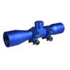 TWP Anodized Blue Finish 4x32 Compact Hunting Scope, Mil-dot Reticle, with Ring Mount view 4