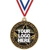 Custom Award Medal, 1 3/4" Upload Your Own Design Medal, 100 Pack view 1