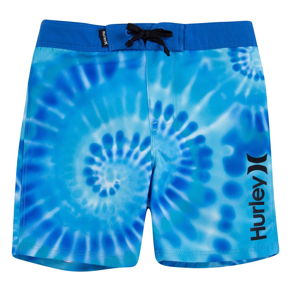 Hurley Boys Board Shorts, Blue Tie Dye, 3T