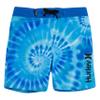 Hurley Boys Board Shorts, Blue Tie Dye, 3T view 1